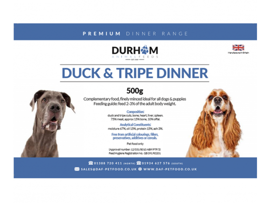 Duck & Tripe Dinner