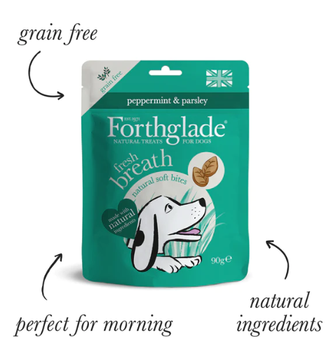 Forthglade Fresh breath - natural soft bites  (excl. 20% VAT)