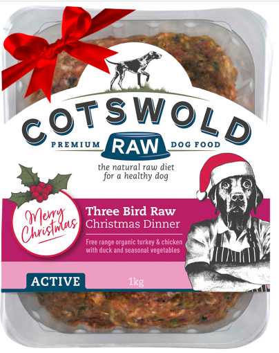 CHRISTMAS DINNER - THREE BIRD RAW - 80/20 ACTIVE