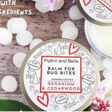 Balm: Bug Bites ~ Geranium & Cedarwood (excl. 20% VAT)