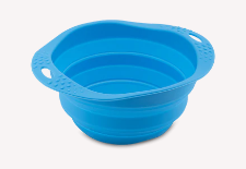 Collapsible Travel Bowl Blue (excl. 20% VAT)