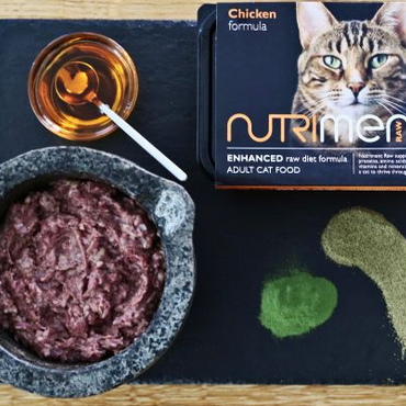 Nutriment raw cat sales food