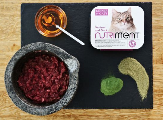 Nutriment Dinner for Cats Range - Venison & Duck (plus VAT @ 20%)