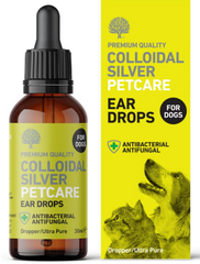 Colloidal Silver Petcare Ear Drops For Dogs With Essential Oils (excl. 20% VAT)