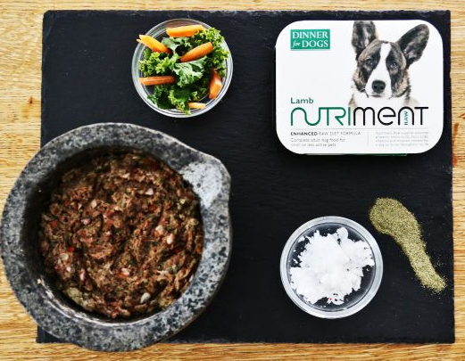 Nutriment Dinner for Dogs Range Lamb Raw Paws Emporium