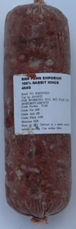 Rabbit Mince (with fur) – Raw Paws Emporium