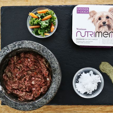 Nutriment Dinner for Dogs Range -Venison